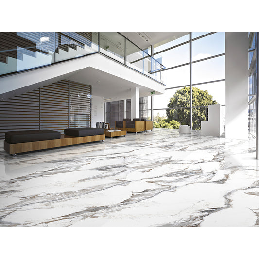 Calacatta Borghini 60x120 Grey Matt Carving
