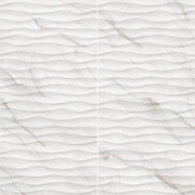 Carrara Gold Relief 30x60 White Gloss