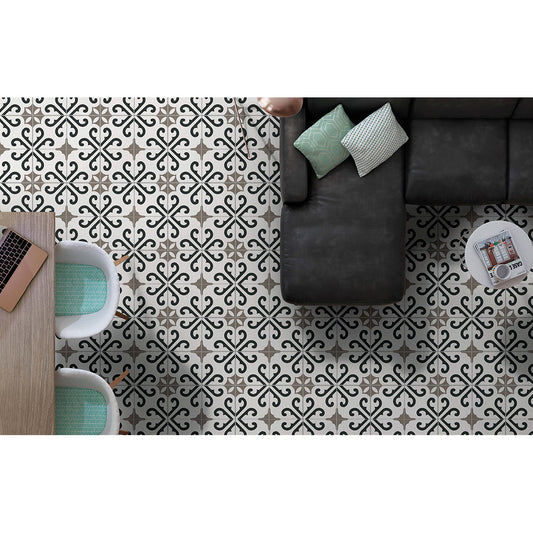 Derby 45x45 Grey Matt