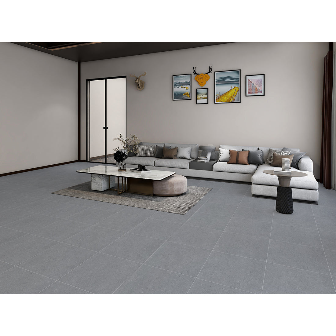 Earding 60x60 Anthracite Matt R9