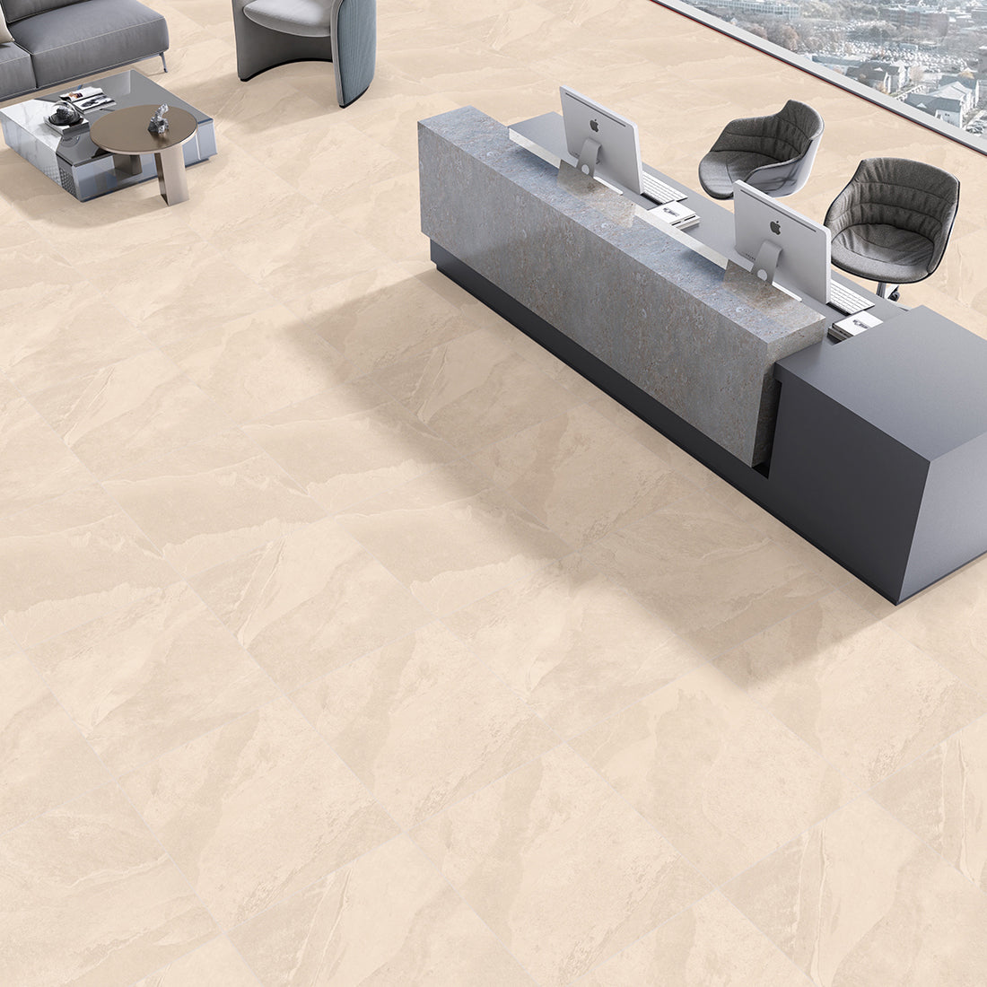 Esprit 60x60 Beige Matt R10