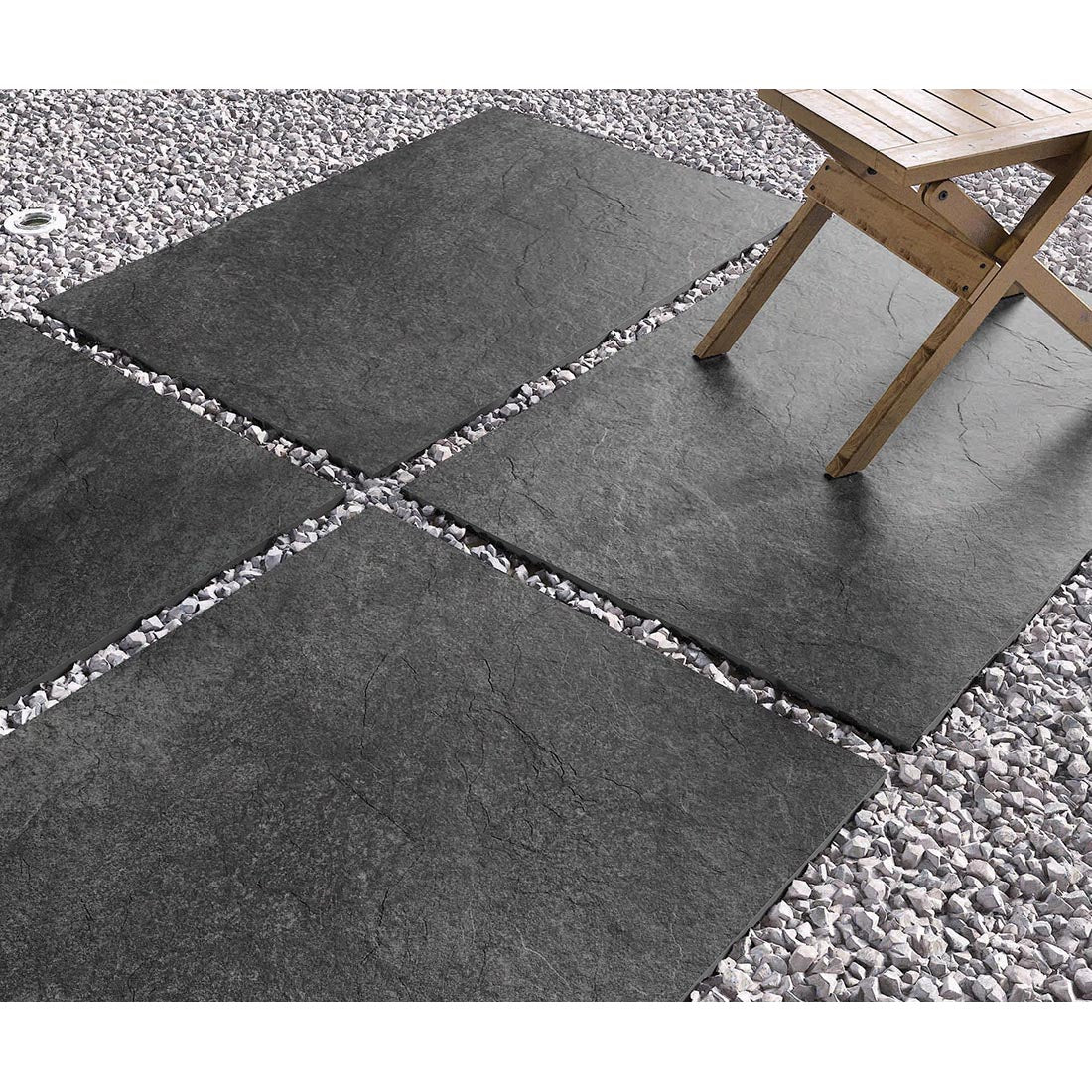 Hammer Stone 60x90x2 Nero Matt R11