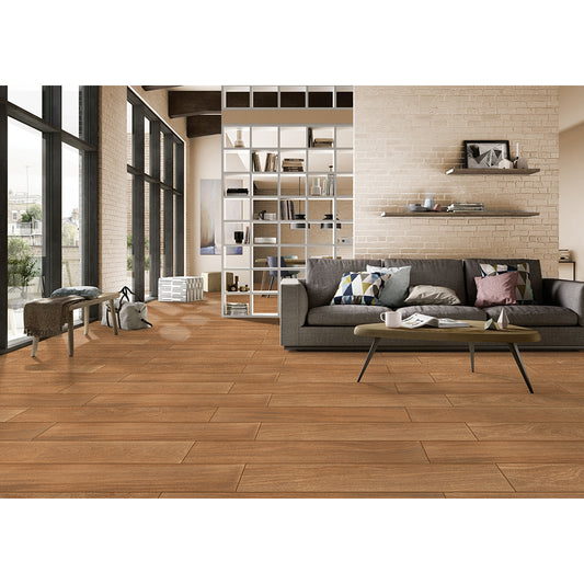 Hawanah 20x120 Brown Matt