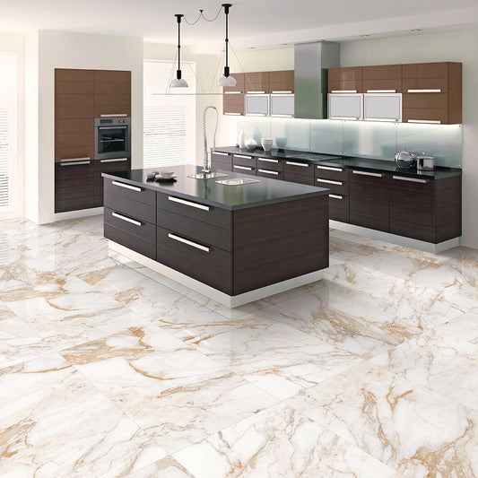 Icon Gold 60x120 White Polished
