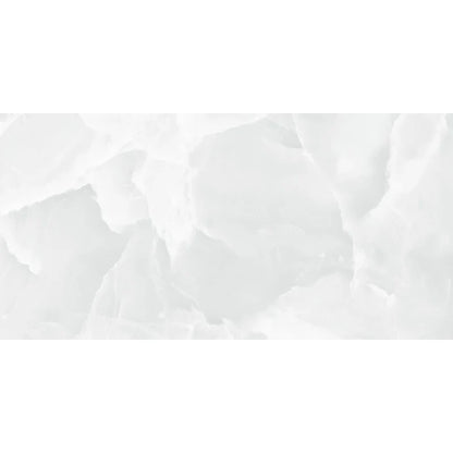 Iceland White 60cm x 120cm Ultra Gloss Porcelain Wall and Floor Tile 🇪🇸