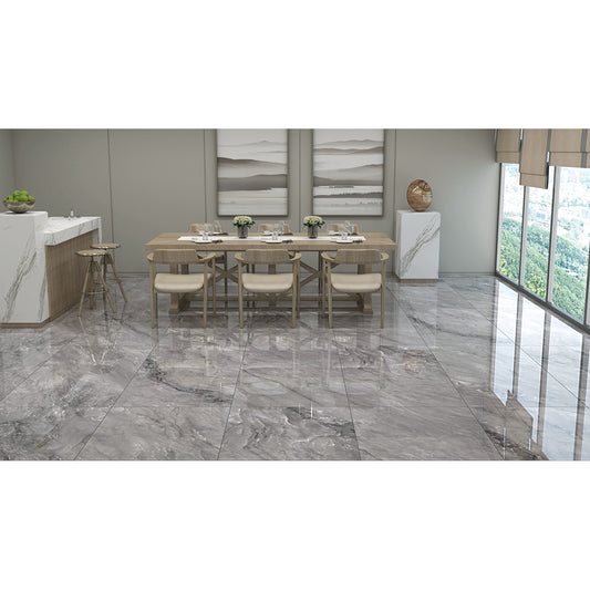 Jakarta 60x60 Dark Grey Polished