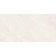 Jupiter Rock 60x120 Ice polished porcelain tile in crisp white with fine mineral speckling