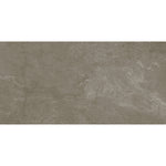 Linsey 60x120 Forest matt porcelain tile in a warm brown linen-effect texture