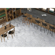 Marmara Ice 60x60 White Matt Carving