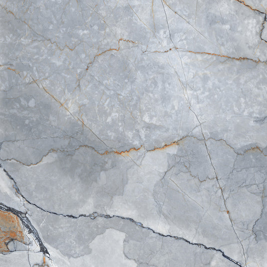 Marmo Silvestre 60x60 Blue Matt Carving