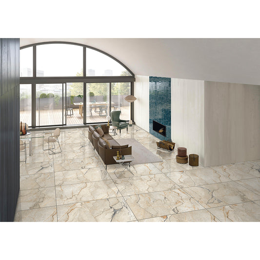 Marmo Silvestre 60x120 Beige Polished