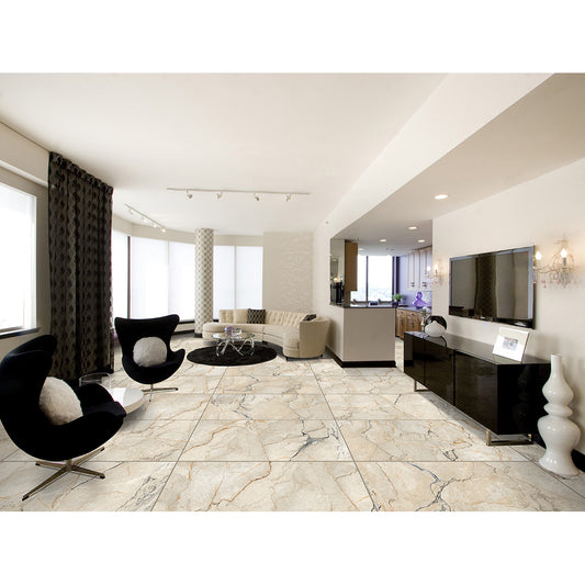 Marmo Silvestre 60x120 Beige Matt Carving