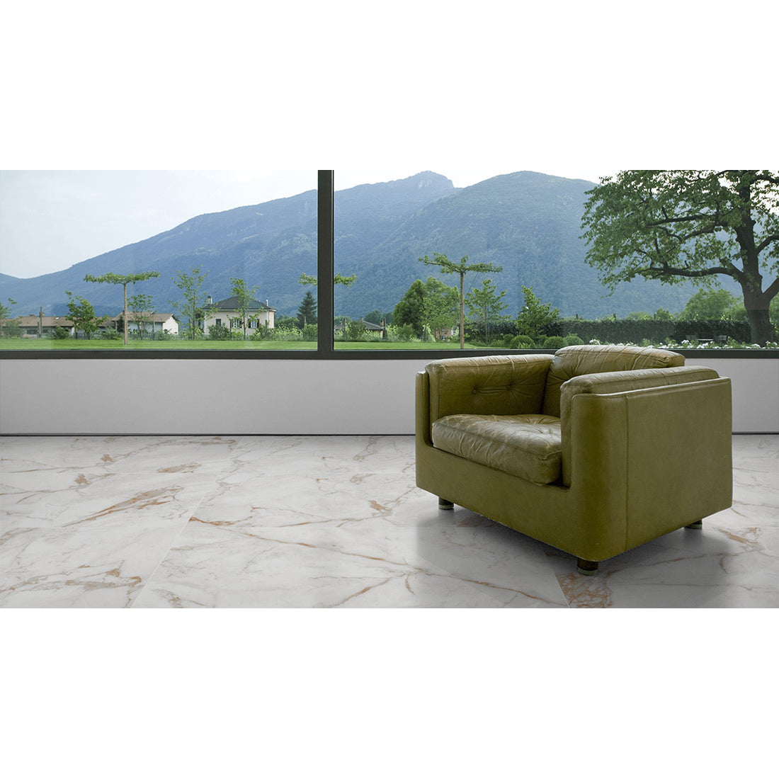 Nover 60x60 Brown Matt Carving