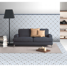 Odyssey Pattern 20x20 Blue Matt