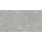 Pietra Lagos 60x120 grey polished porcelain tile with a reflective weathered limestone finish