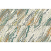 The twelve different tile faces available in the Quartz Jade 60x120 range
