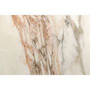 Close-up detail of the crystal carved surface texture on Quartz Marmi porcelain tile