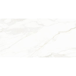 Quartz Strata 60x120 polished porcelain tile with banded layered geological veining and a crystal carved finish