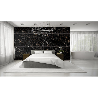 Richmond 60x120 Black Matt Carving