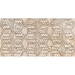 Spring Chevron 30x60 Taupe Gloss