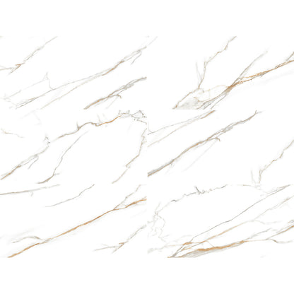 Statuario Iron Ore 60x120 White Matt Carving