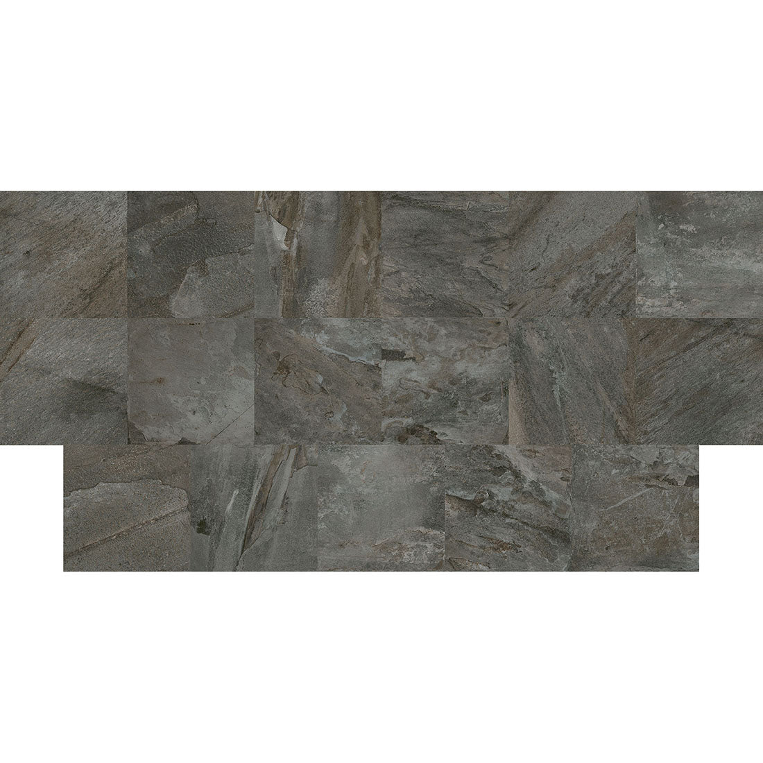 Valais 60x60x2 Anthracite Matt R11