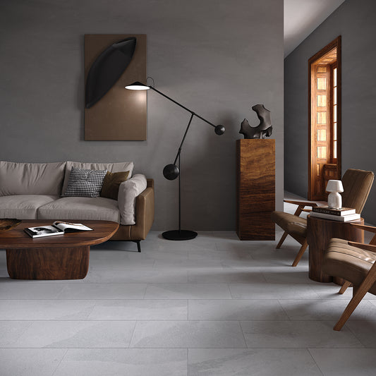 Vitoria Slate 30x60 Grey Matt R10