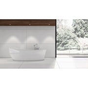 Super White 60x120 White Matt Rectified