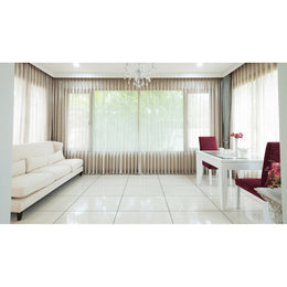 Star Glacier Snow White 60x60 White Polished Rectified