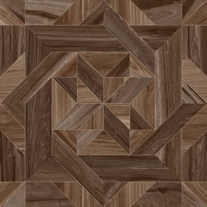 Woven Star 60x60 Brown Matt