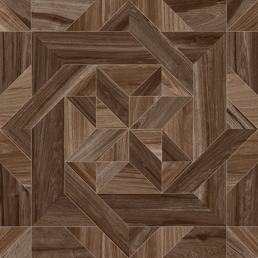 Woven Star 60x60 Brown Matt